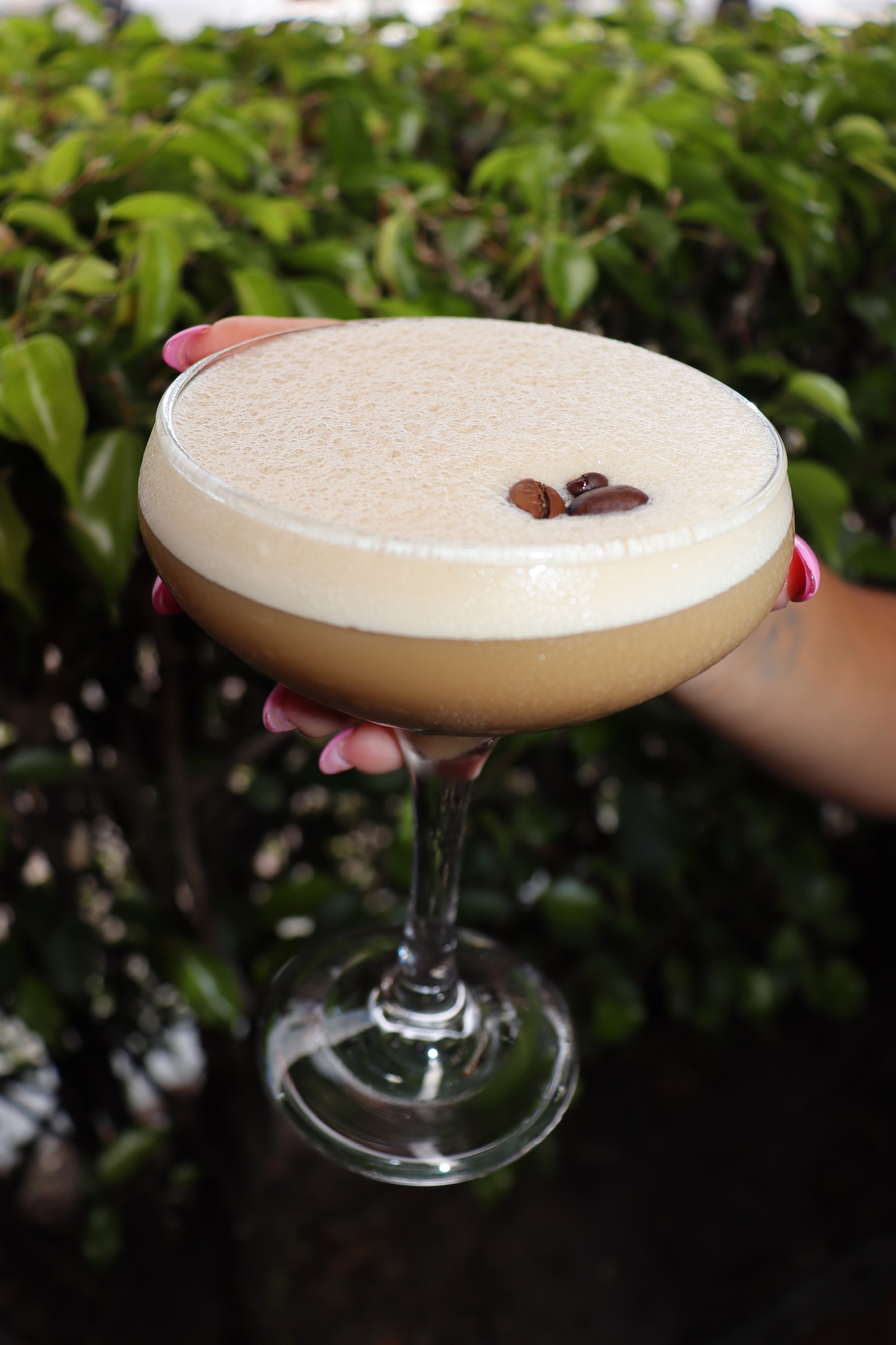 Espresso martini at The Standard Boca Raton